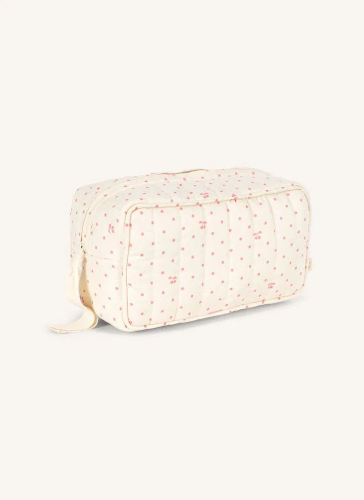 Konges Sløjd - Cherry Dot Toiletry Bag | Pink