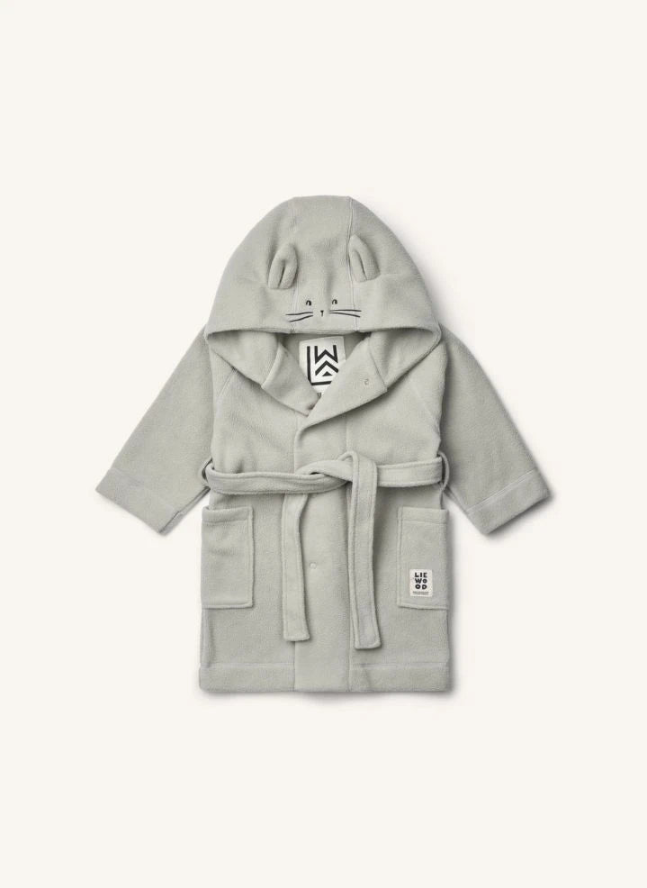 Liewood - Mini Bathrobe | Dove Blue