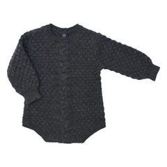 Lililotte - Diego Wool Romper | Gray Melange