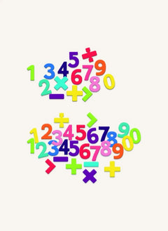Vilac - Number Magnets - 58 pieces