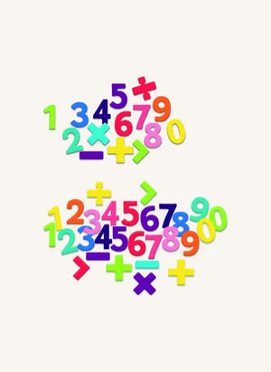 Vilac - Number Magnets - 58 pieces
