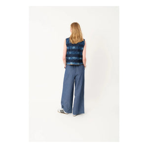 Lollys Laundry - Cairo Sleeveless Quilted Vest | Blue