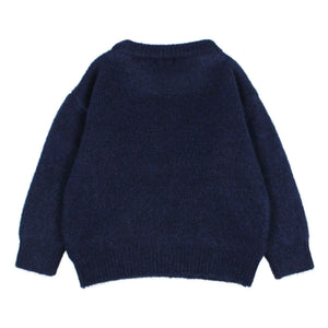 Búho - Basic sweater | Navy