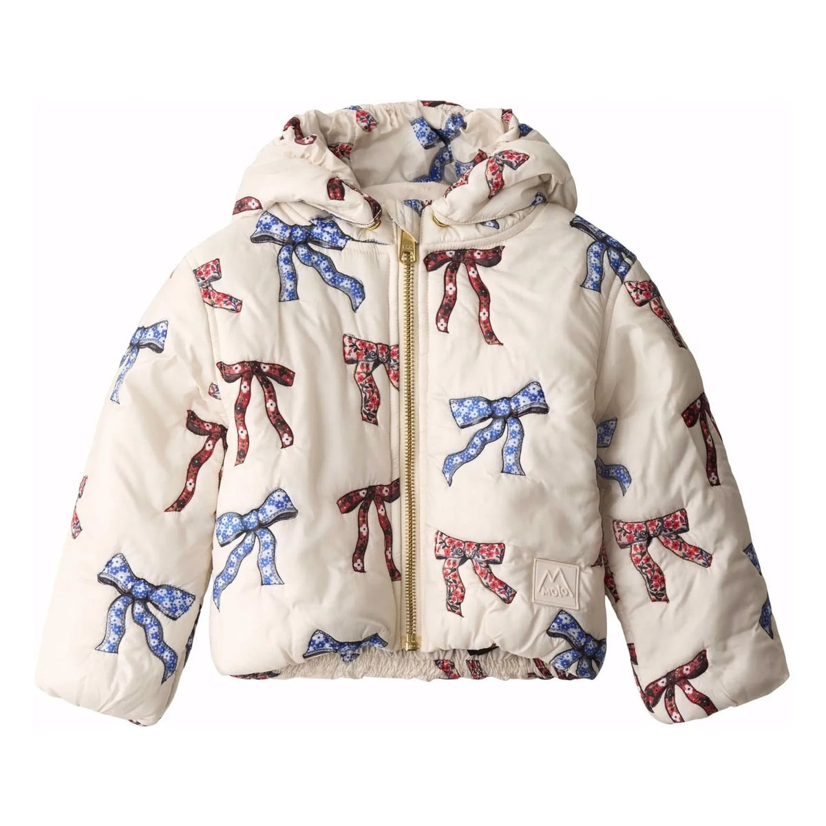 Molo - Helium Knotted Goose Down Jacket | Off White