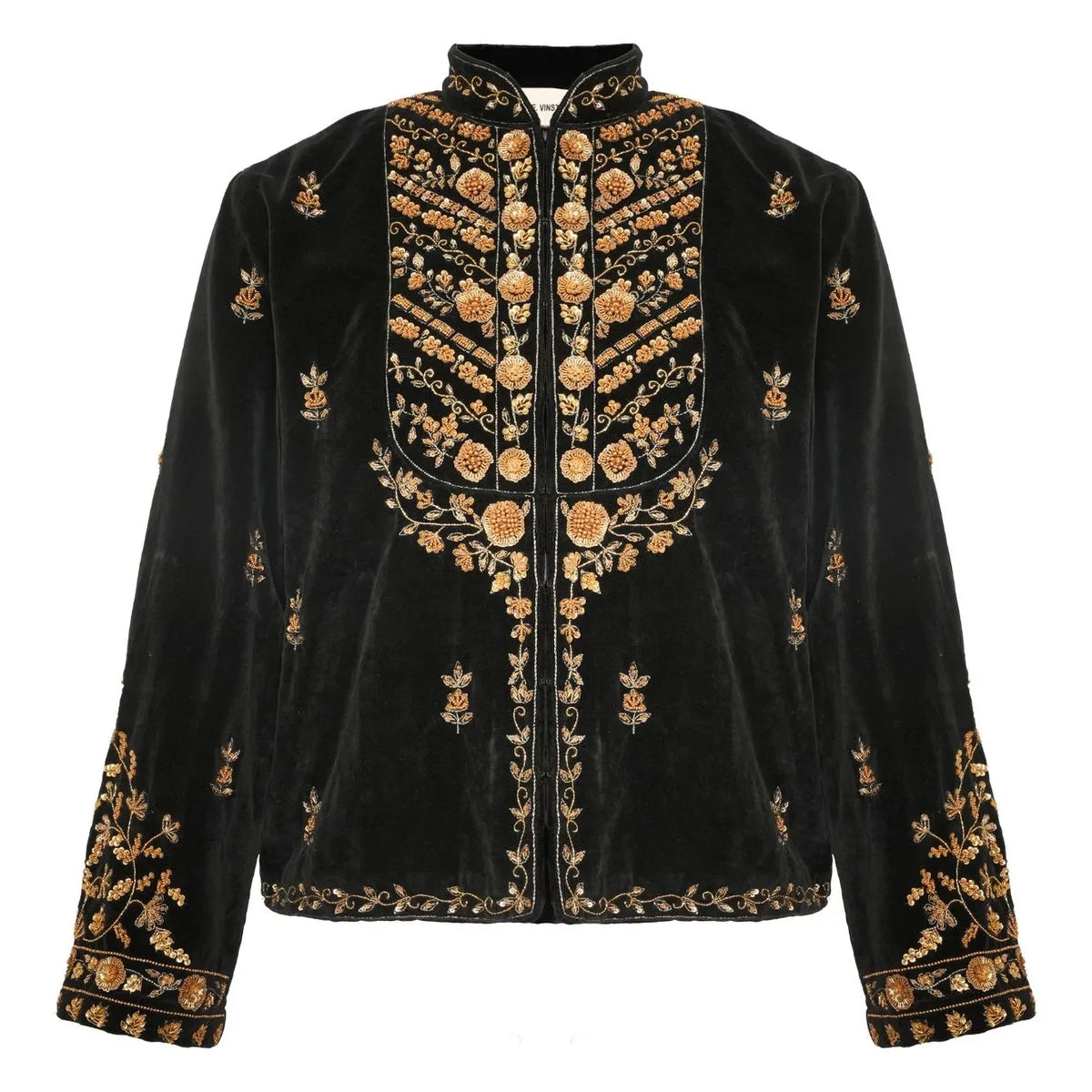 Virginie de Vinster - Camille Velvet Jacket | Black