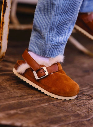 Bonton - Lined Slippers | Camel