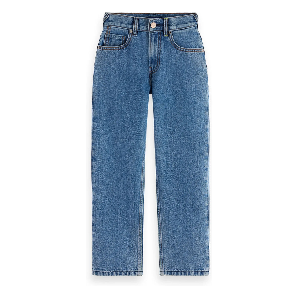Scotch & Soda - Straight Fit Jeans Made from Recycled Fibers | Blue