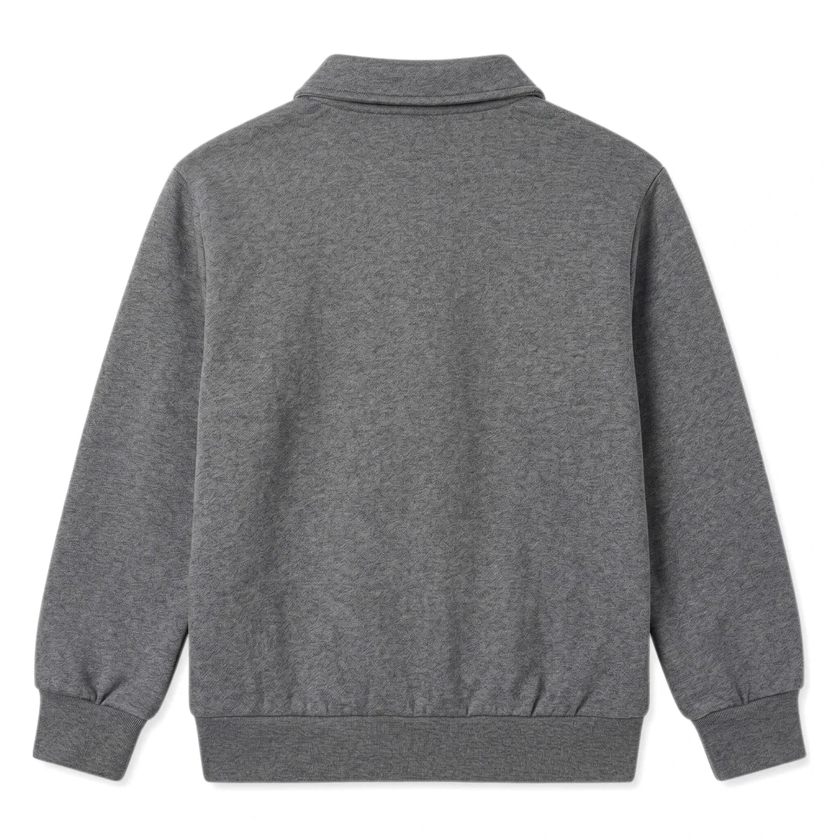 Smallable Kid - Langford Organic Cotton Polo Shirt | Heather Grey