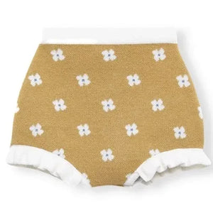 birinit - Floral Print Shorts | Mustard
