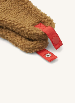 Liewood - Chapka Sherpa Colorblock Bravo Recycled Fibers | Brown