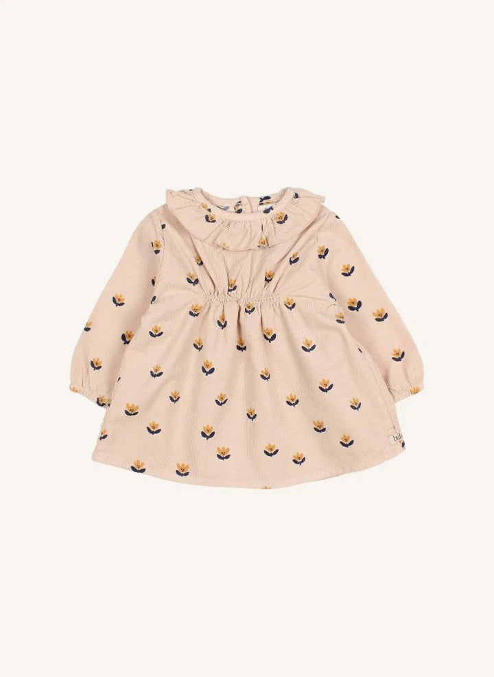 Búho - NaÏf organic cotton ruffled dress | Pink
