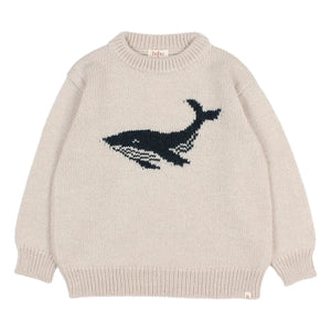 Búho - Whale Sweater | Beige