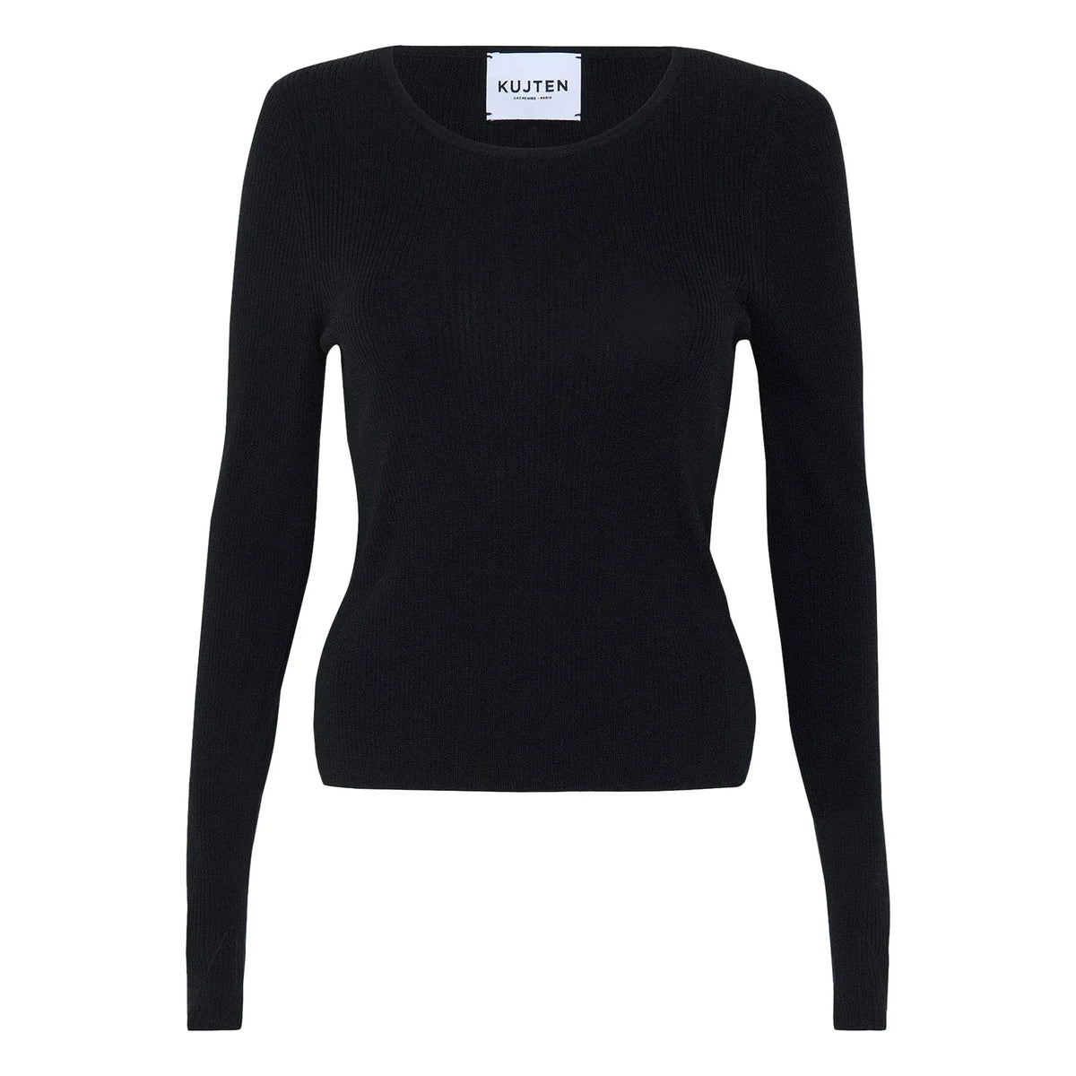 Kujten - Maori Silk and Cashmere Sweater | Black