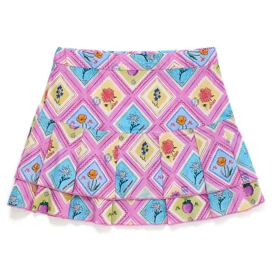 Maison Mangostan - Purple Skirt Stamps