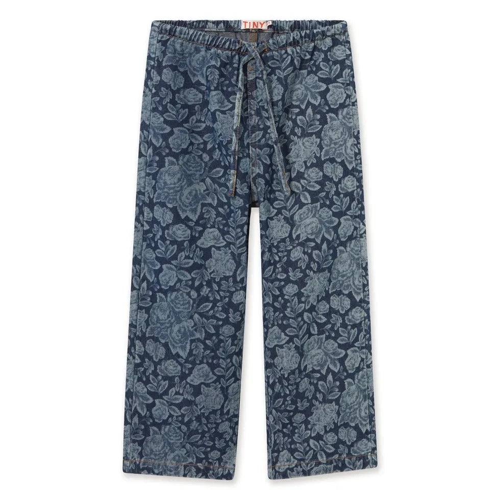 Tinycottons - Jean Fleuri | Blue
