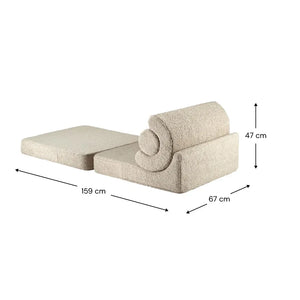 Wigiwama - Teddy Flipster Chair | Beige