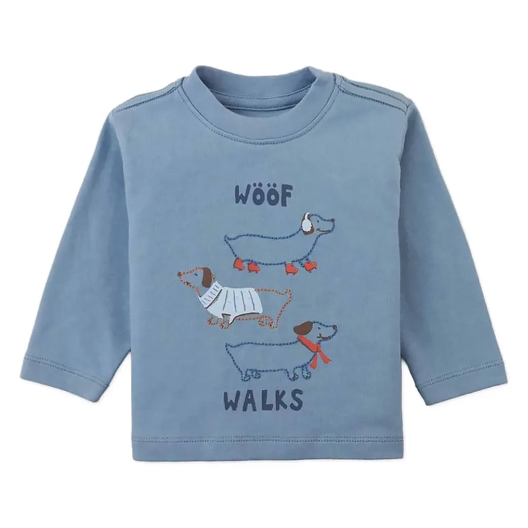 Gingersnaps - Myron Dogs T-Shirt | Blue