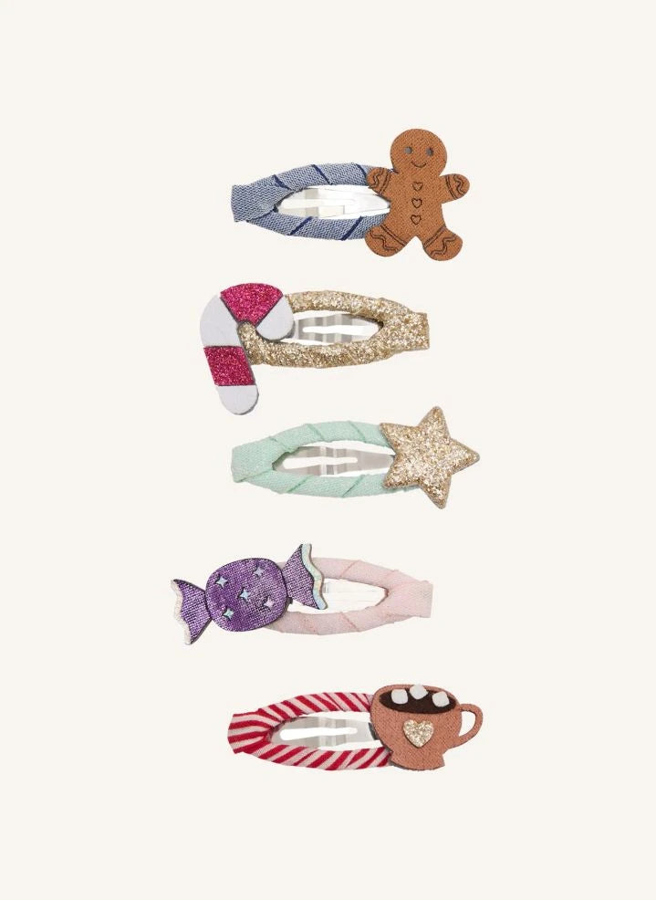 Mimi & Lula - 5-piece Christmas Food Bar Set | Gold