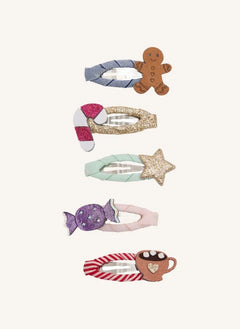 Mimi & Lula - 5-piece Christmas Food Bar Set | Gold