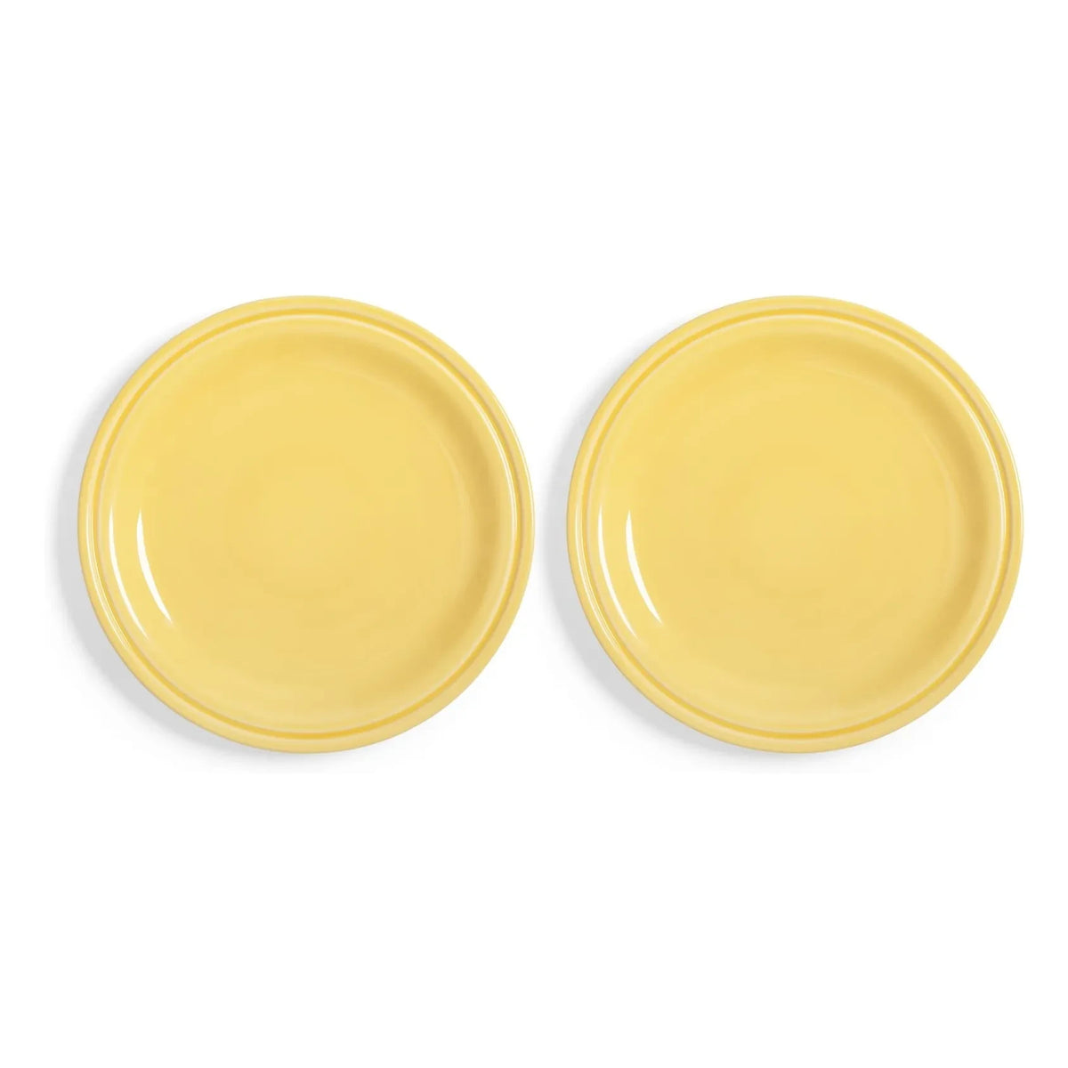 &Klevering - Mochi Plates - Set of 2 | Yellow