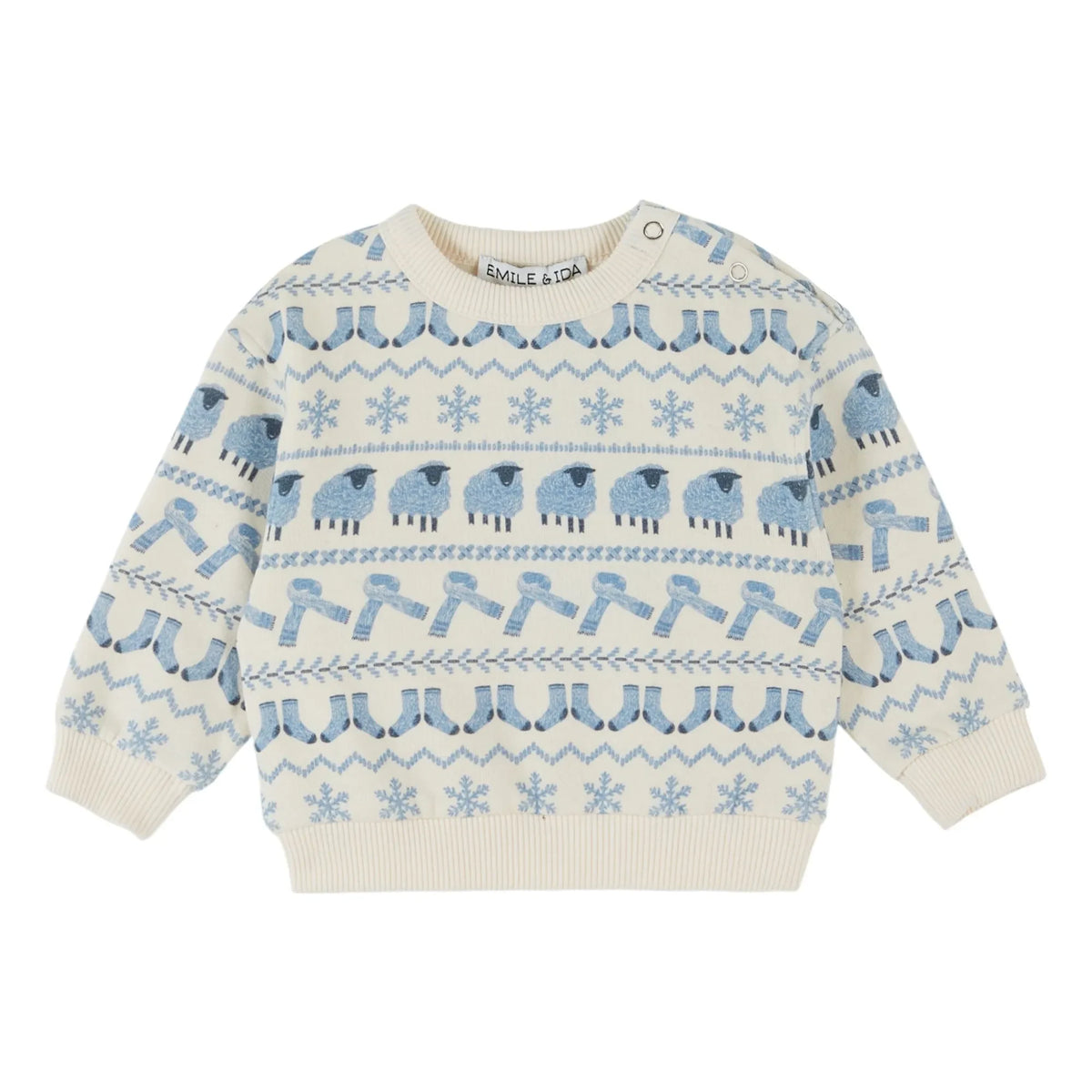 Emile et Ida - Woolly Sheep Organic Cotton | Ecru