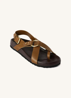 Soeur - Mexico Leather Sandal | Bronze