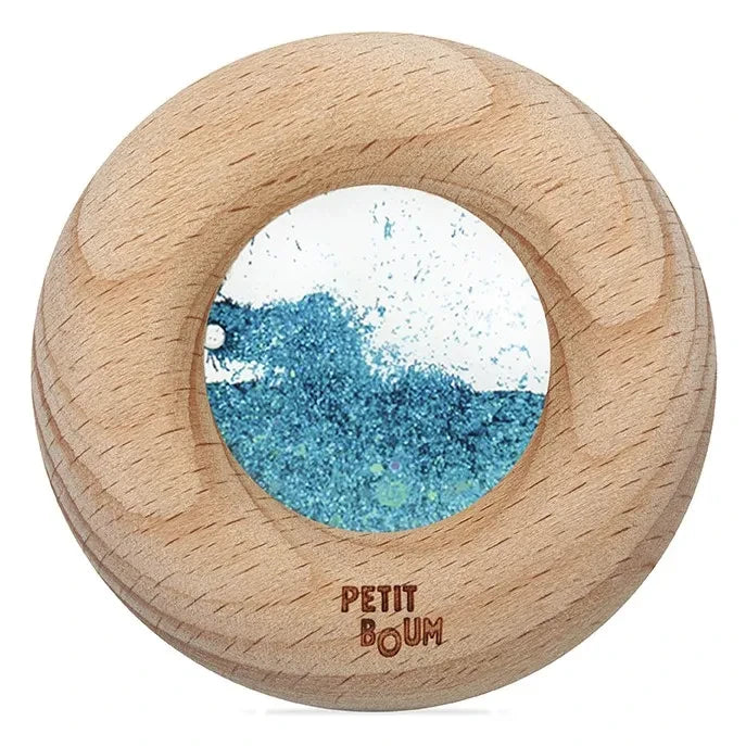 Petit Boum - "Calm" Sensory Ring | Turquoise