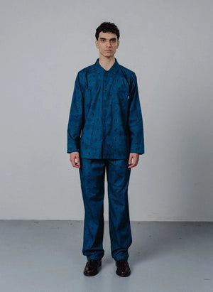 Pockies - Duck Pajama Shirt | Peacock Blue