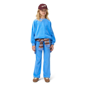 Molo - Striped Geraldine cardigan | Light Blue