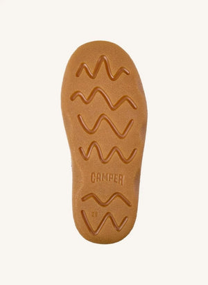 Camper - Floral Suede Boot | Camel