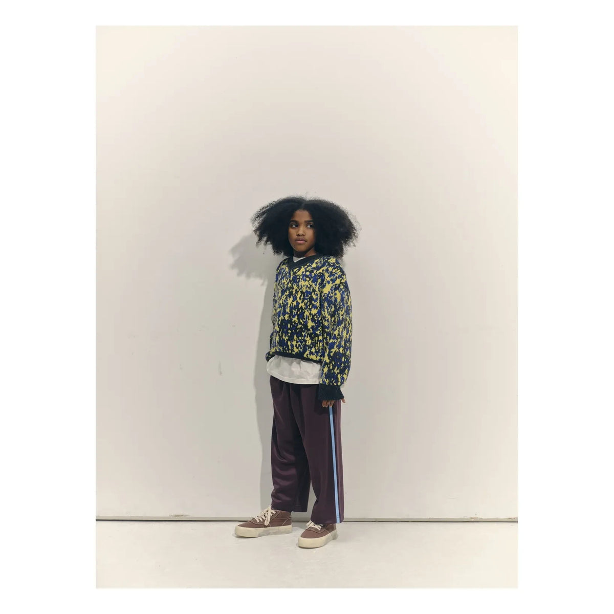 Main Story - Organic Cotton Jacquard Sweatshirt | Midnight Blue