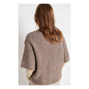 American Vintage - Zolly sweater | Dark brown