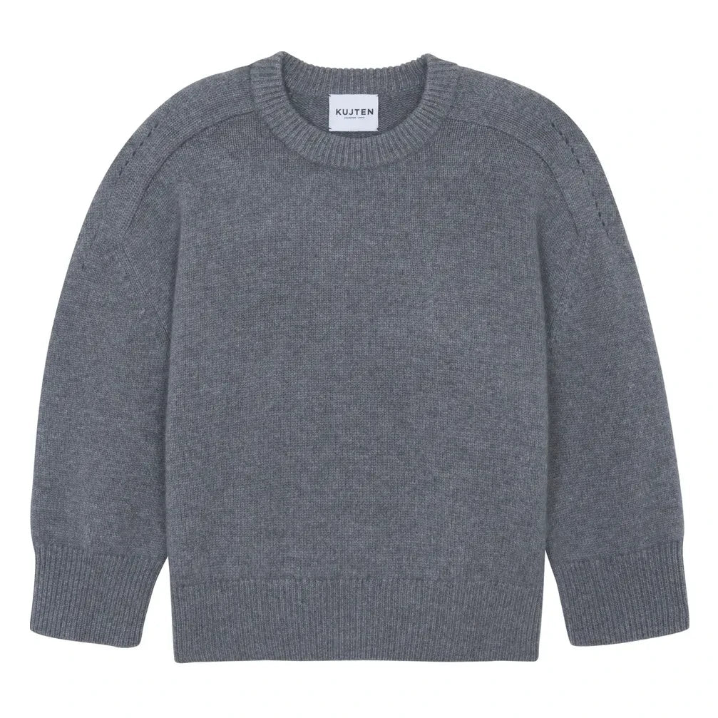 Kujten - Diane Cashmere Sweater | Gray