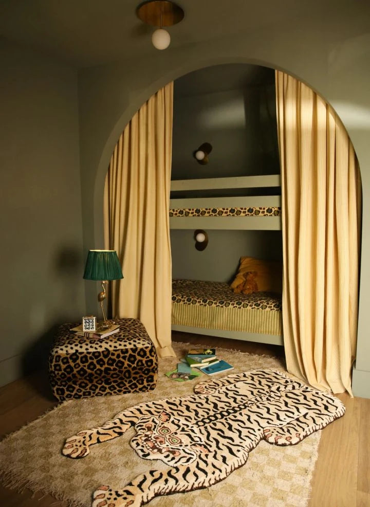 Doing Goods - Yuma Heritage Tiger Wool Rug | Brown