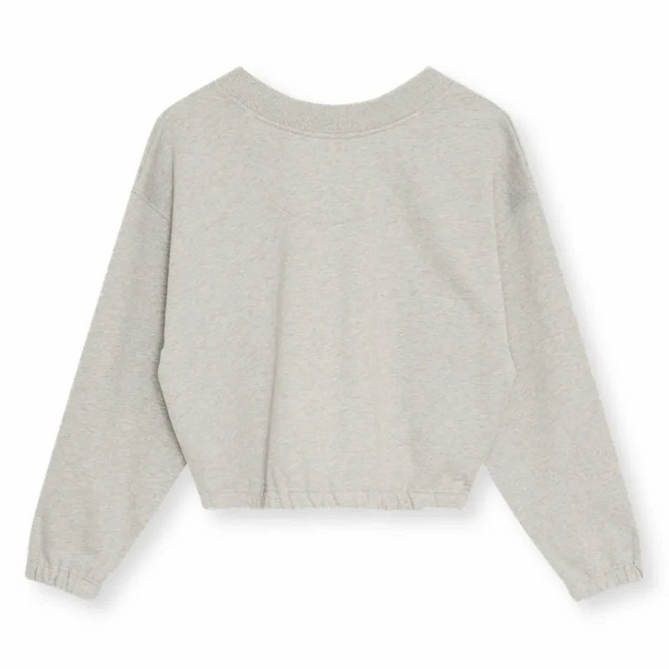 the new society - Mochi Cotton Sweatshirt | Gray