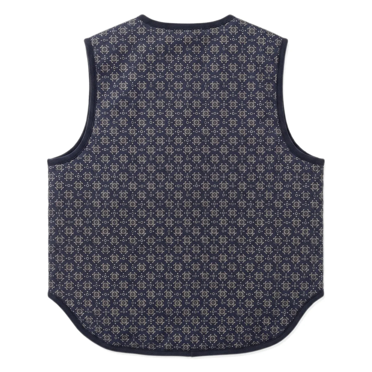 Hundred Pieces - Maria Bandana Sleeveless Vest | Indigo Blue