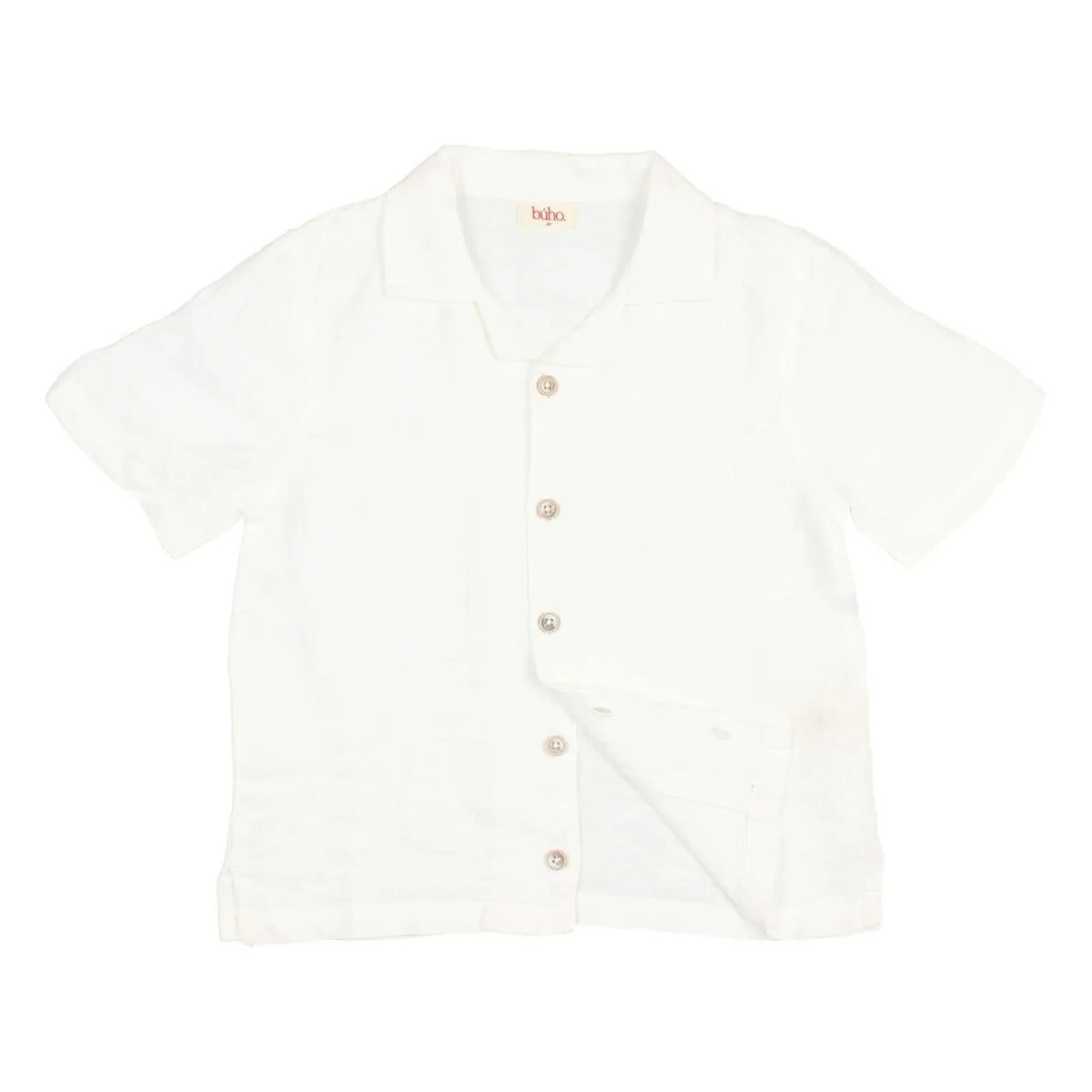 Búho - Linen shirt | White
