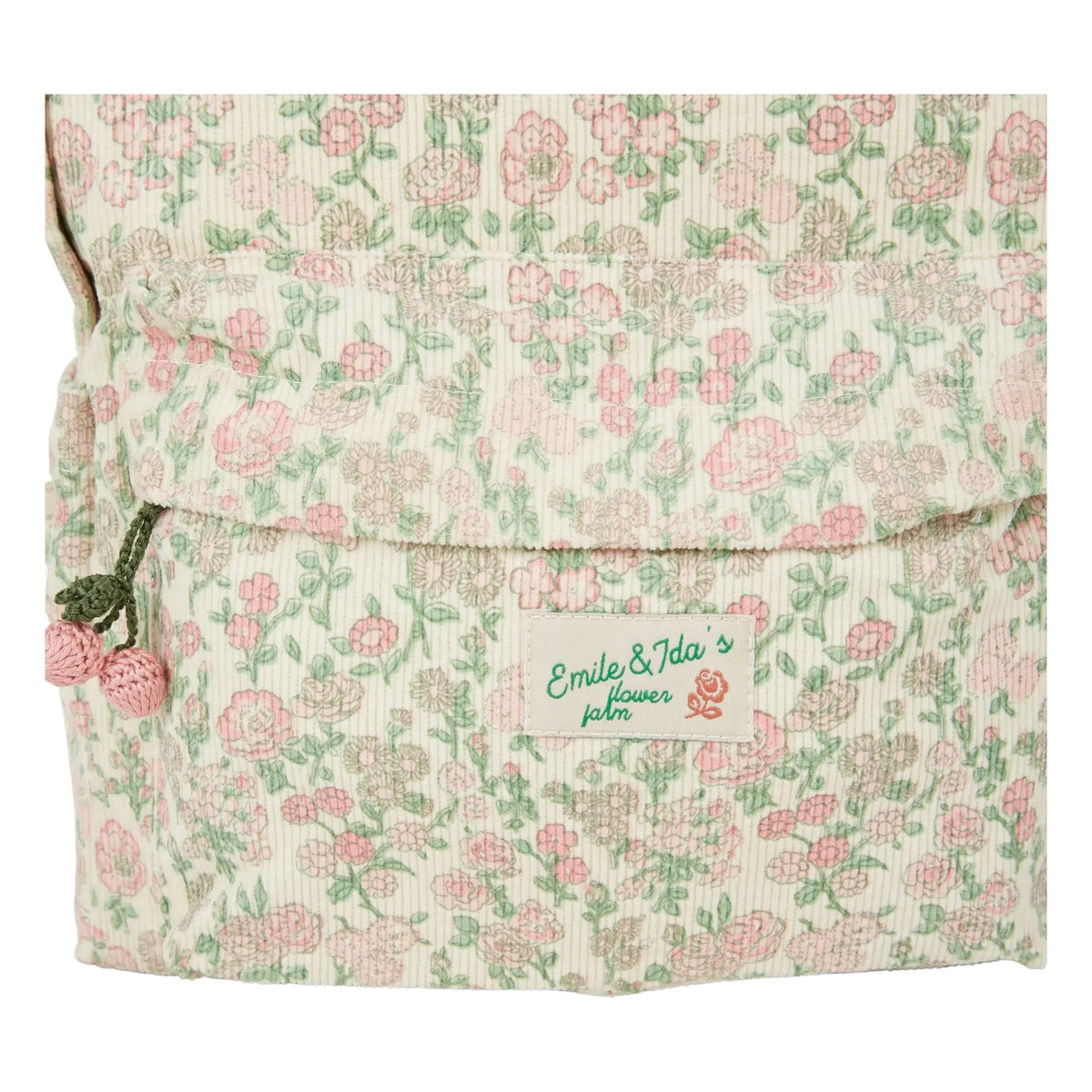 Emile et Ida - Floral Backpack | Beige