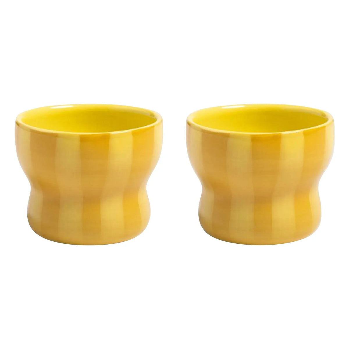 &Klevering - Circus Glasses - Set of 2 | Yellow