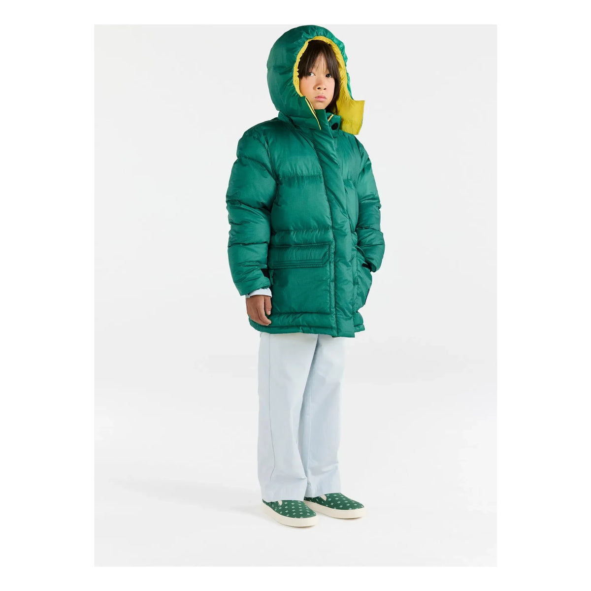 The Animals Observatory - Lemur Recycled Fiber-Filled Jacket | Green