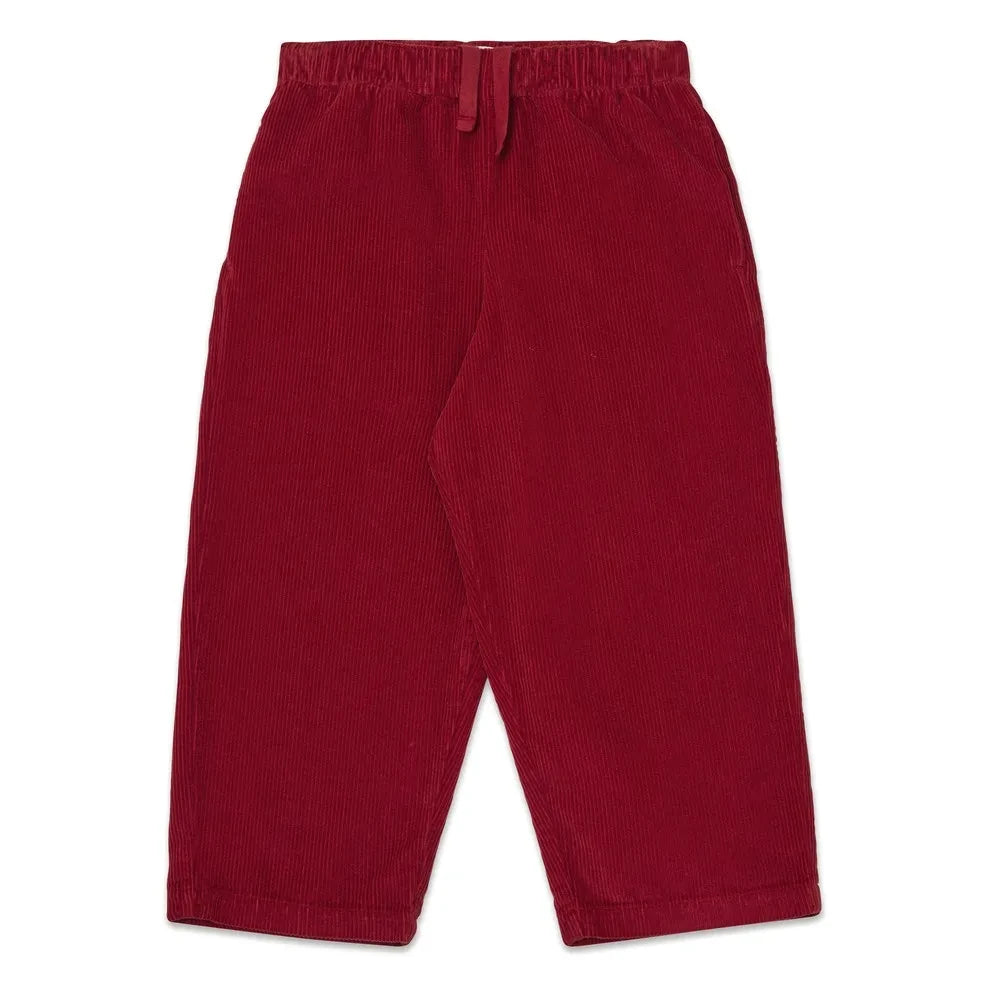 Main Story - Wide Leg Pants Made from Recycled Fibers | Red
