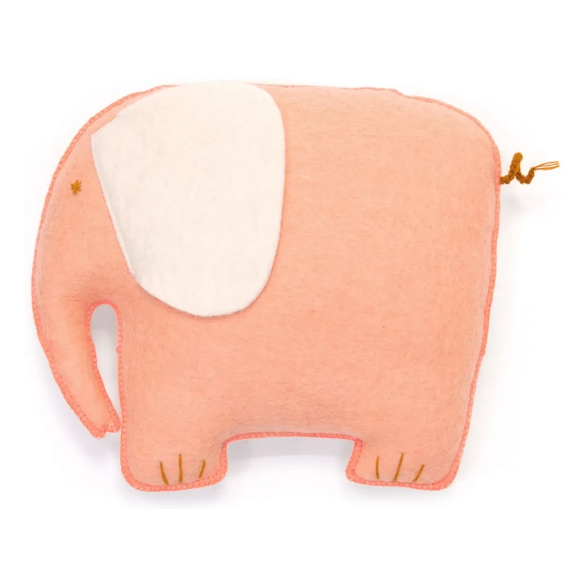 Muskhane - Pasu Wool Felt Cushion | Blush