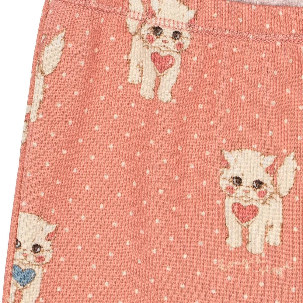Konges Sløjd - Ella Cats Organic Cotton Pants | Pink