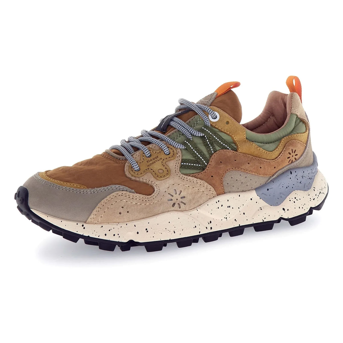 Flower Mountain - Yamano 3 Suede and Nylon Sneakers | Light Brown