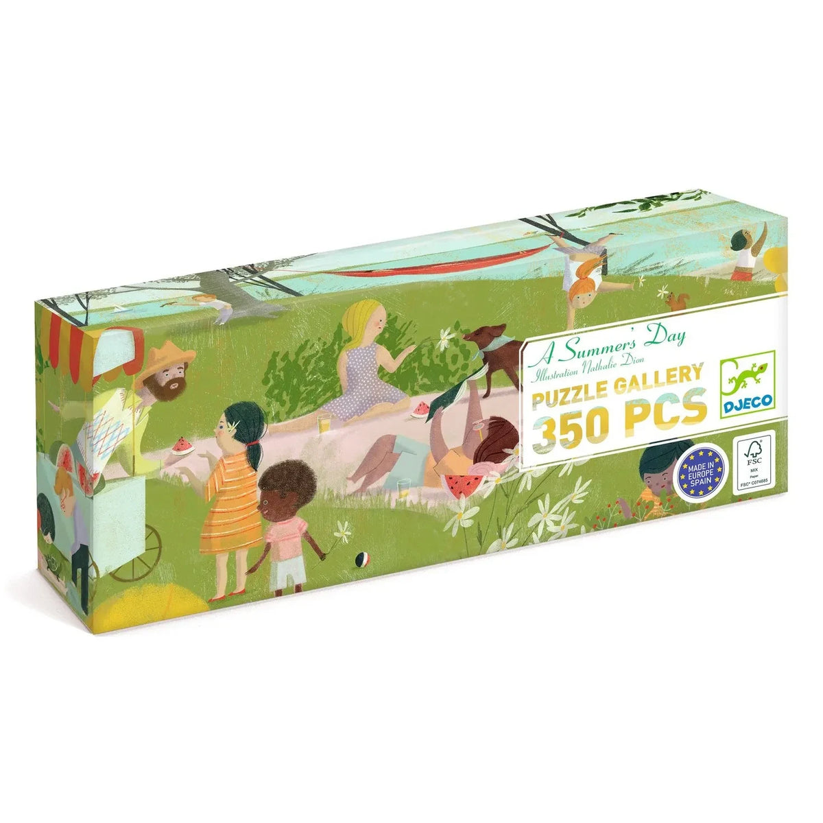 Djeco - "A Summer Day" Puzzle - 350 Pieces