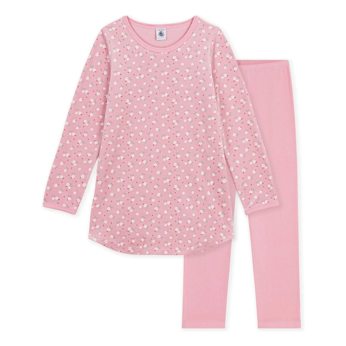 Petit Bateau - Floral Organic Cotton Nightshirt | Pink