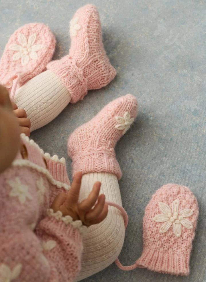 Louise Misha - Lenito Wool Slippers | Pink