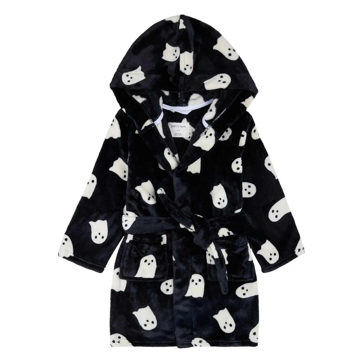 Petit Lem - "Ghosts" Robe | Black