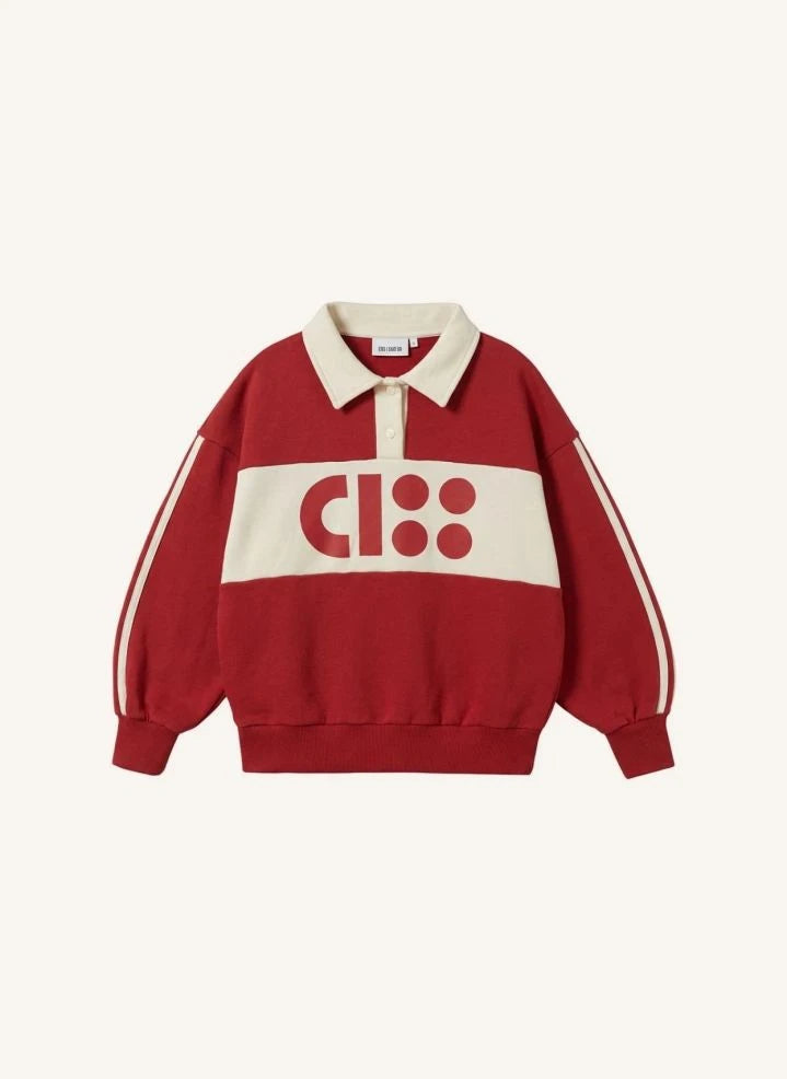 Cos I Said So - CISS Organic Cotton Polo Sweatshirt | Red