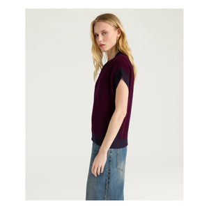 Momoni - Runa Wool Sweater | Burgundy
